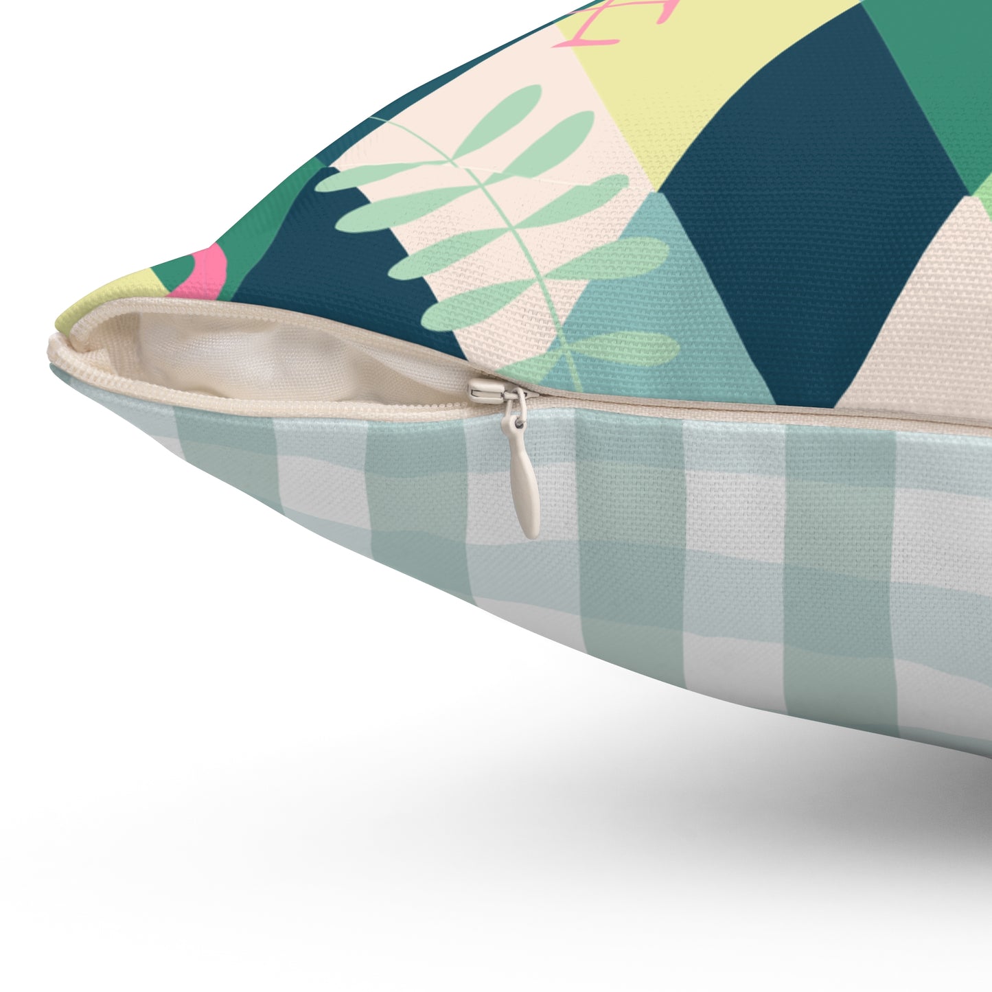Tropical Flamingo Square Pillow - Stylish Home Decor for Summer Vibes