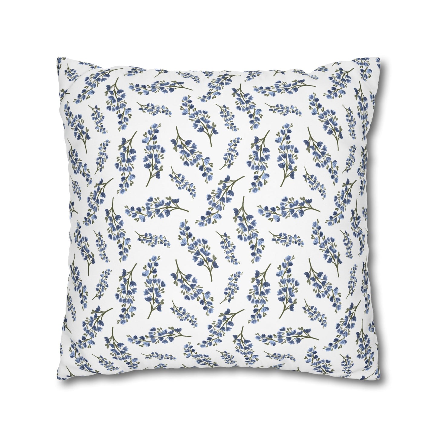 Floral Patterned Throw Pillowcase, Square Decor, Home Accent, Living Room Cushion, Gift for Homeowners, Cozy Decor