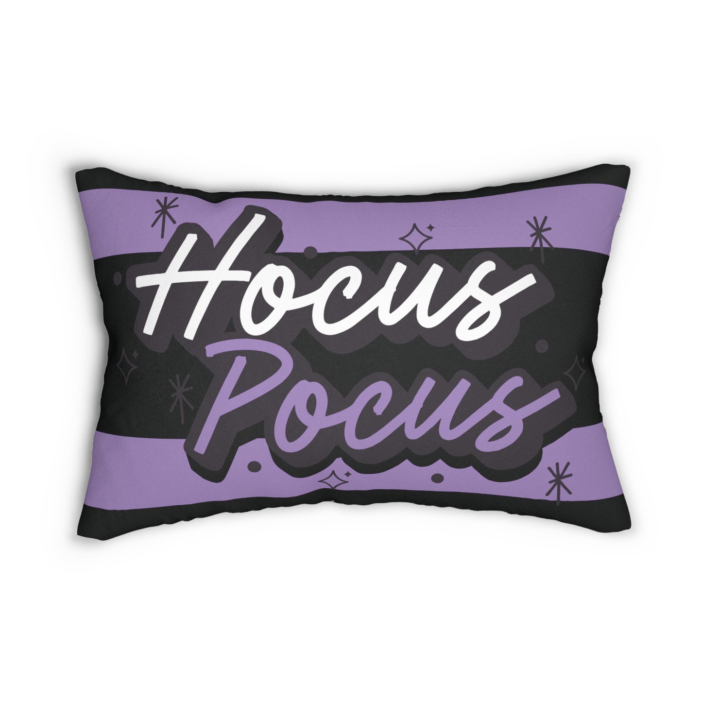 Halloween Lumbar Pillow | Hocus Pocus Decor, Spooky Home Accents, Fall Cushion, Autumn Vibes, Trick or Treat Gift