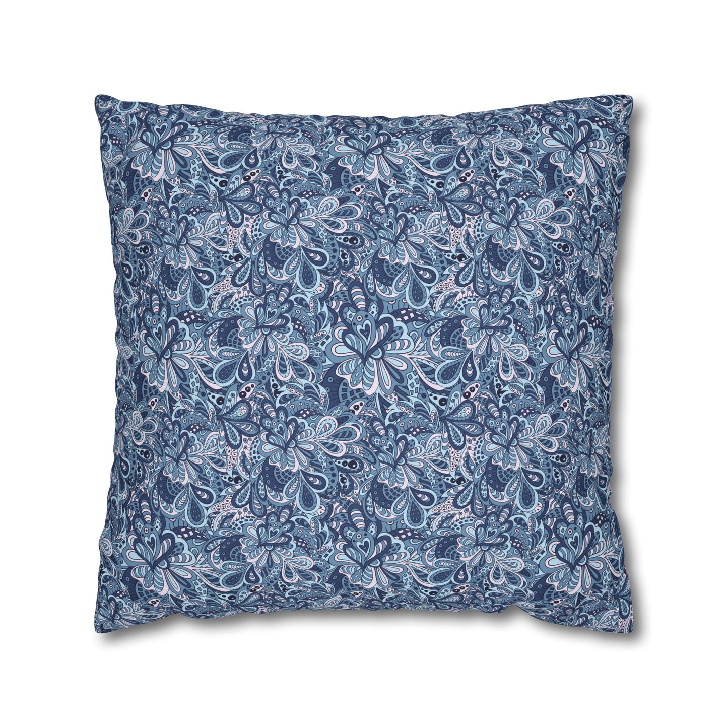 Floral Decorative Pillowcase - Cozy Home Accent, Boho Chic Style, Throw Cushion Cover for Living Room, Bedroom Decor, Gift Idea