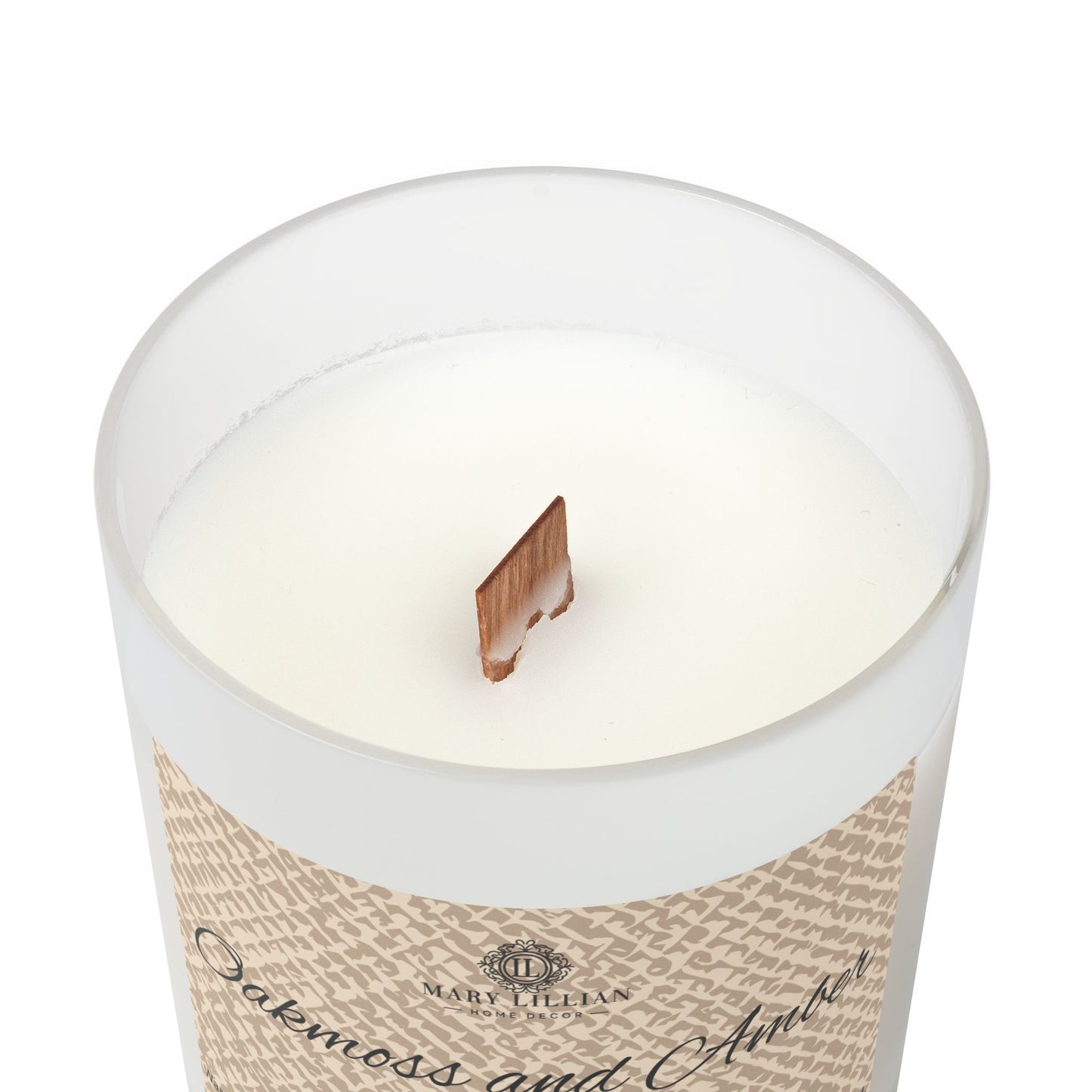 Candle, Woodsy Amber & Oakmoss Scented 11oz