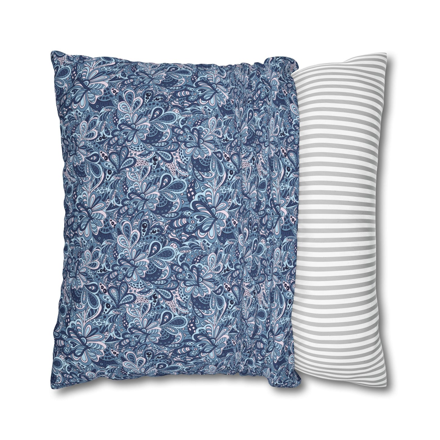Floral Decorative Pillowcase - Cozy Home Accent, Boho Chic Style, Throw Cushion Cover for Living Room, Bedroom Decor, Gift Idea