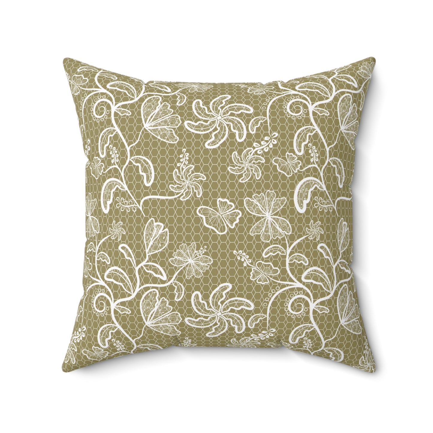 Throw Pillow Flying Sparrow with Nesting Twins Boho Floral Square Pillow, Cozy Home Decor, Gift for Friends, Couch Cushion, Nature-Inspired Accent, Living Room Comfort