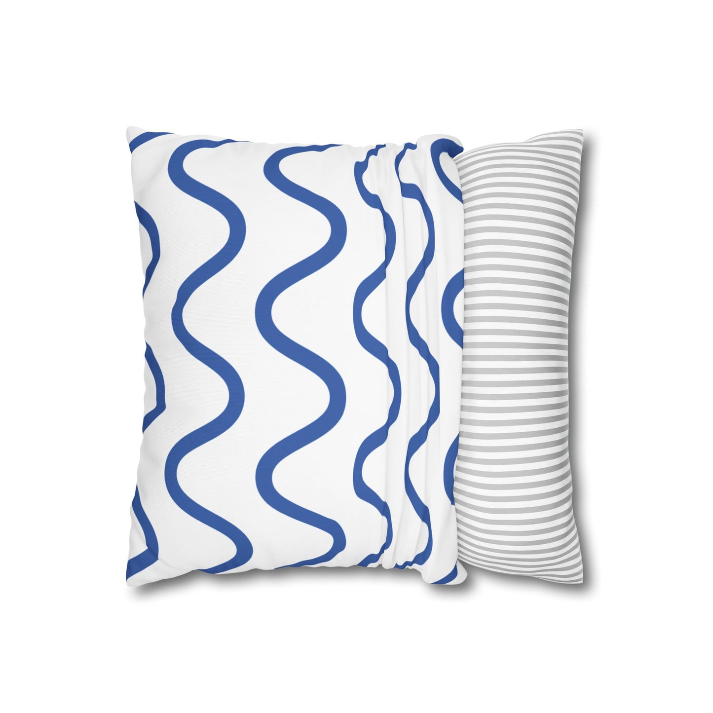 Wave Pattern Decorative Pillowcase | Coastal Vibe, Home Decor, Throw Pillow Cover, Room Accent, Gift for Ocean Lovers