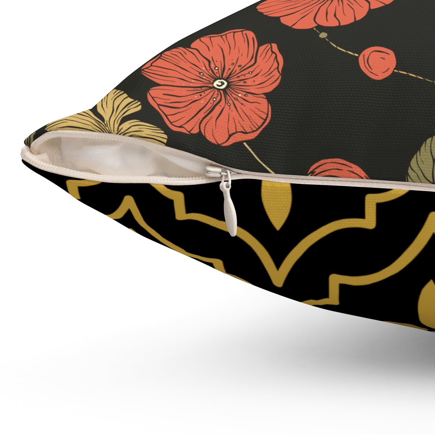 Throw Pillow - Vintage Sparrow with Nesting Twins Design