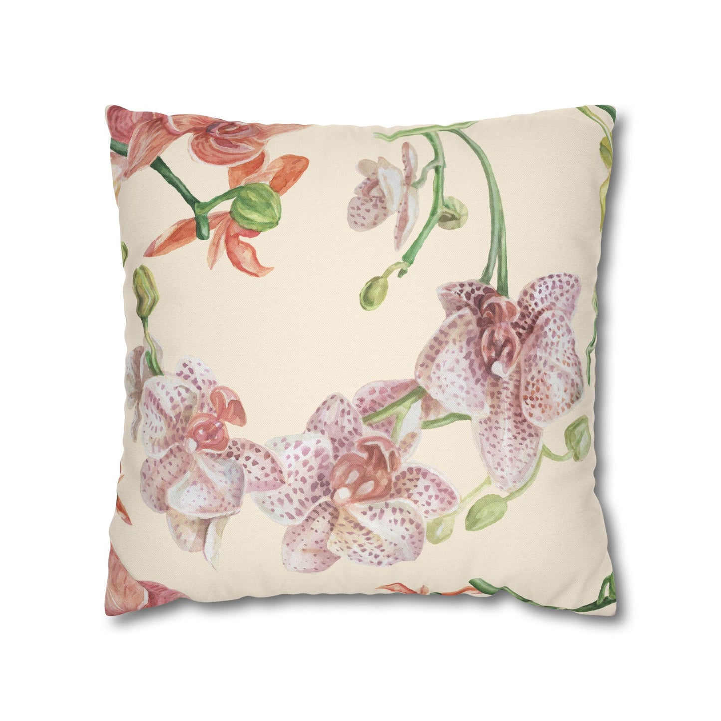 Floral Elegance Pillowcase - Botanical Decor, Home Accent, Gift, Aesthetic Room, Living Room Decor