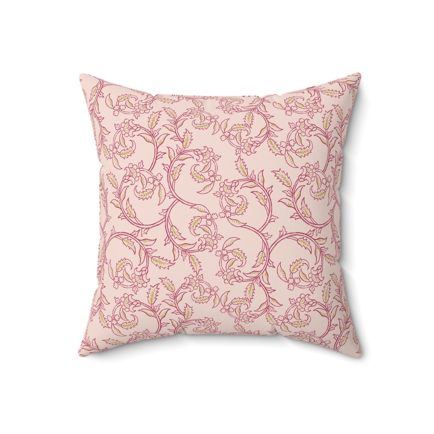 Refined Beauty Floral Orchid Square Accent Throw Pillow