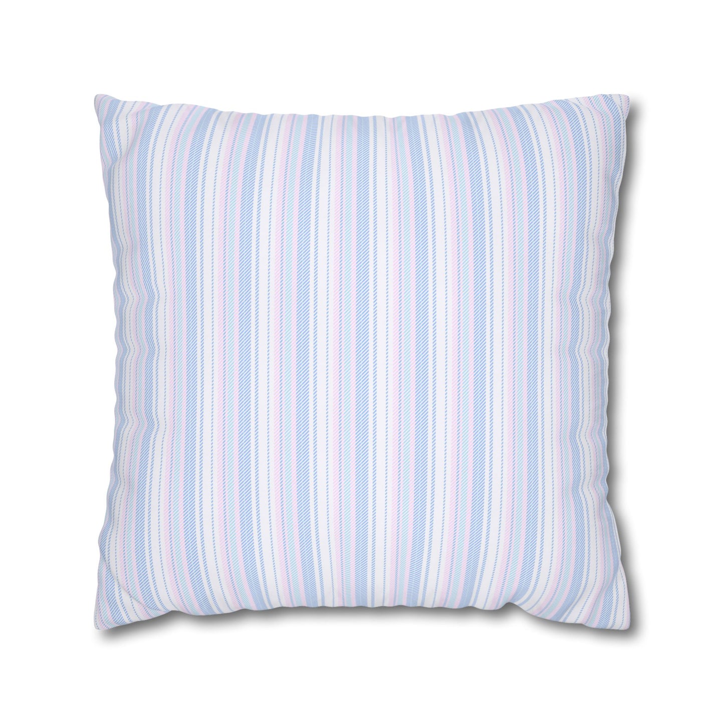 Pastel Striped Throw Pillowcase, Cozy Home Decor, Modern Cushion Cover, Stylish Living Room Accent, Birthday Gift, Soft Furniture Accessory