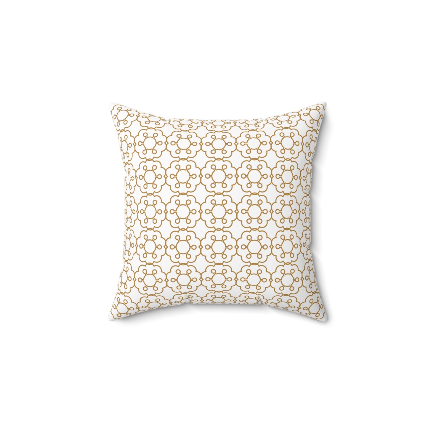 Throw Pillow Flora and Songbirds Eating Berries