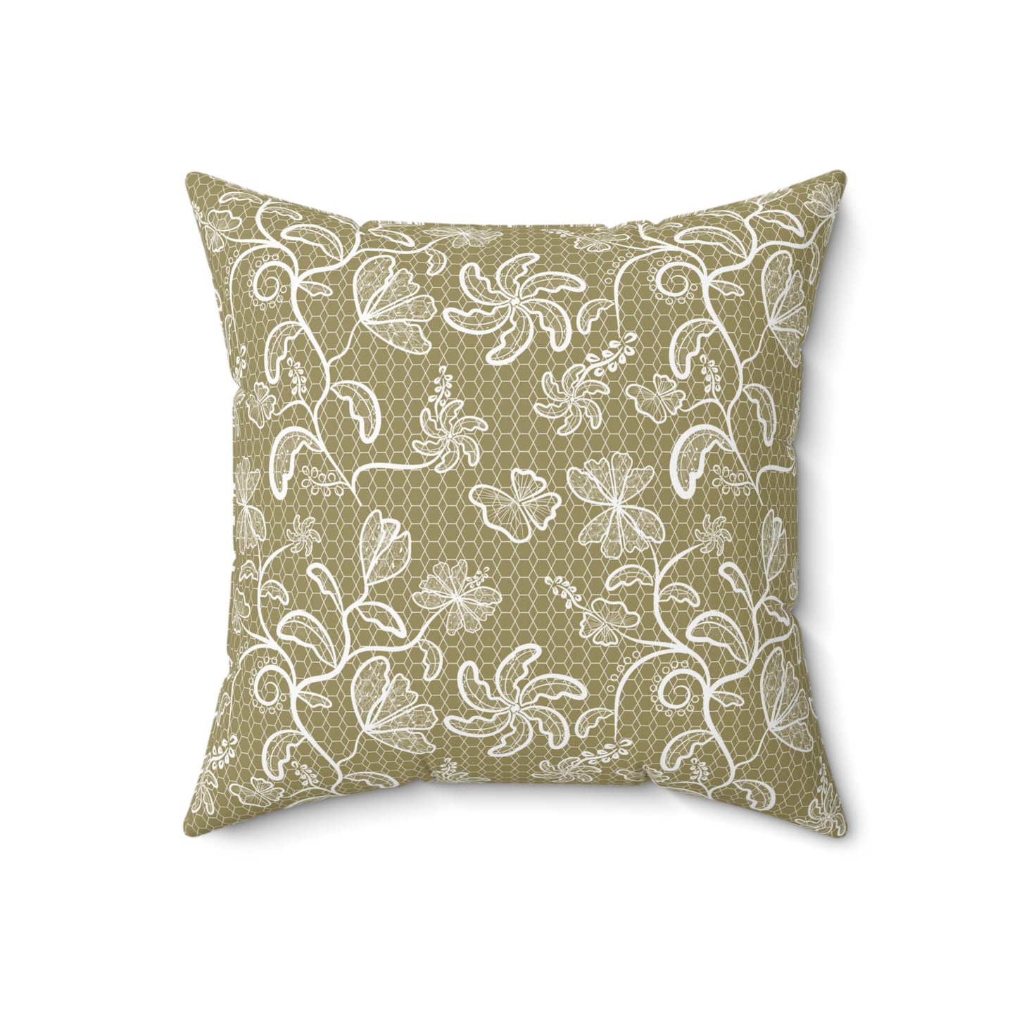 Throw Pillow Flying Sparrow with Nesting Twins Boho Floral Square Pillow, Cozy Home Decor, Gift for Friends, Couch Cushion, Nature-Inspired Accent, Living Room Comfort
