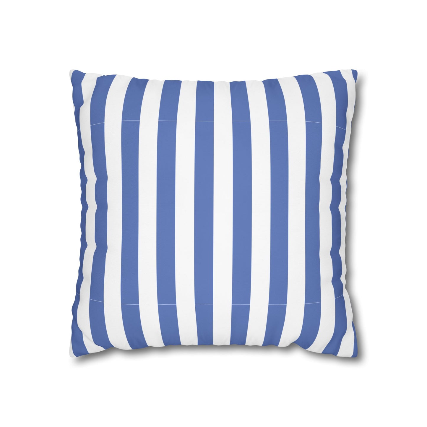 Cozy Striped Throw Pillowcase, Decorative Cushion Cover, Modern Home Decor, Gift for Friends, Nautical Themed Accent