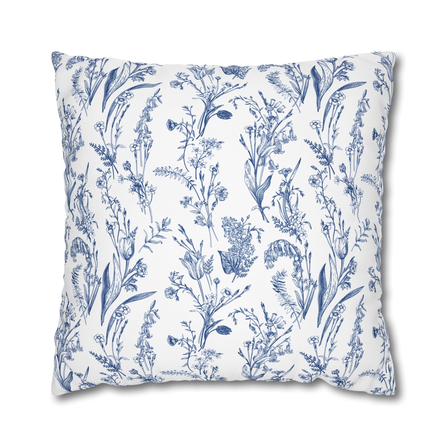 Floral Decorative Pillowcase