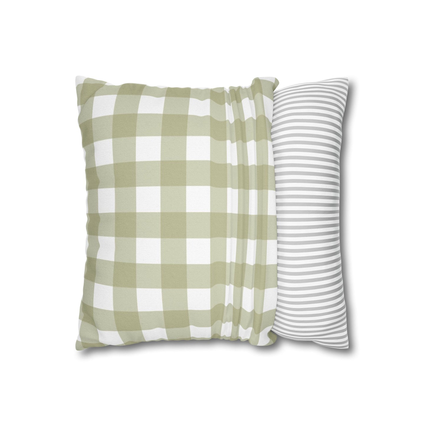 Nature-Inspired Square Pillowcase | Cozy Home Decor, Botanical Throw Pillow, Spring Gift, Living Room Accent, Floral Cushion Cover