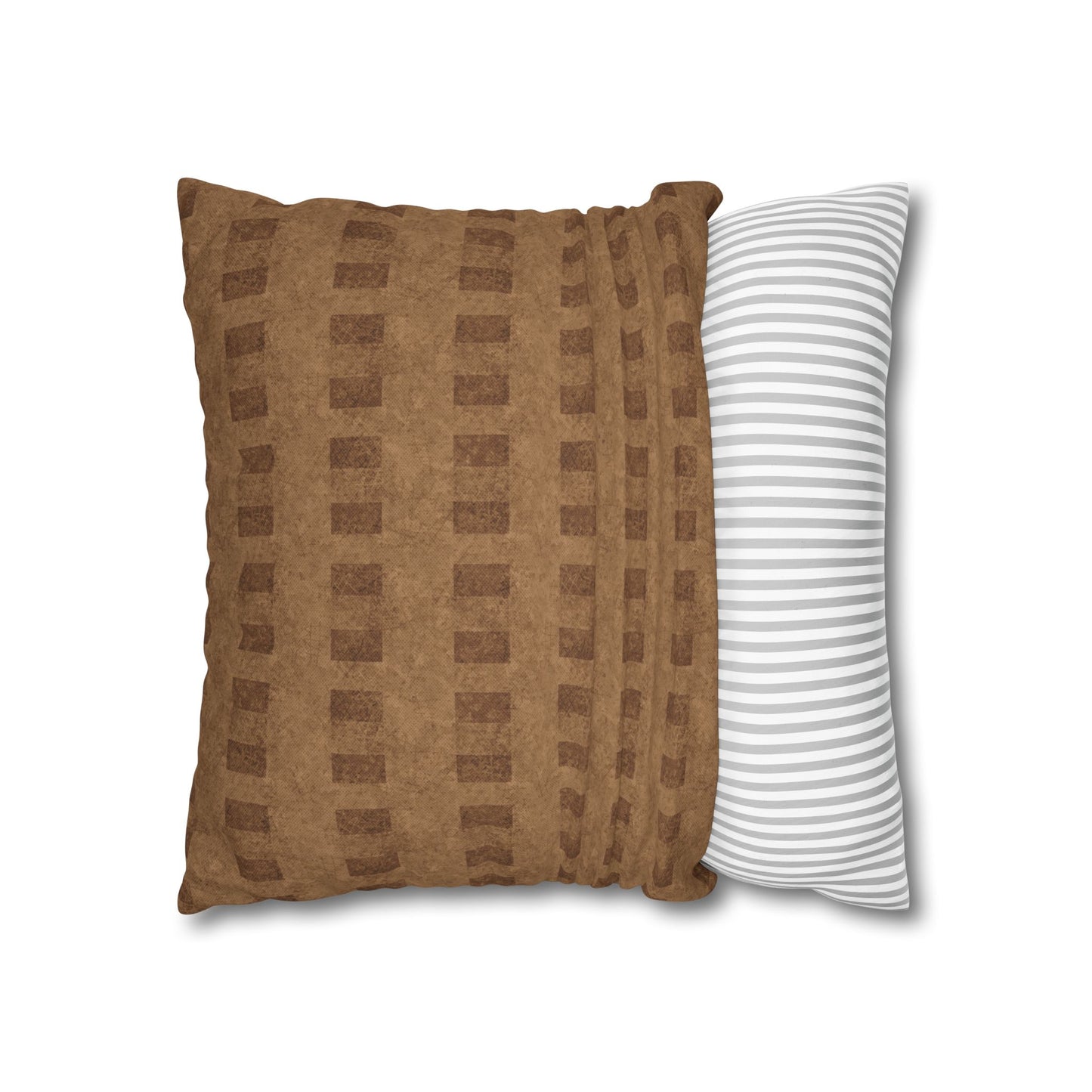 Nature-Inspired Dragonfly and Friends in Earthy Colors Decorative Pillowcase