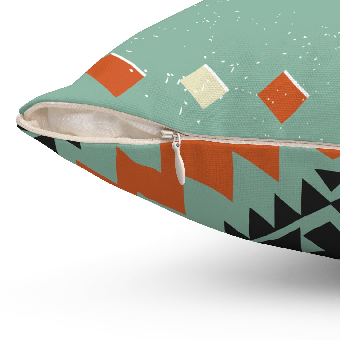 Retro Ferret Throw Pillow – Whimsical Woodland Accent