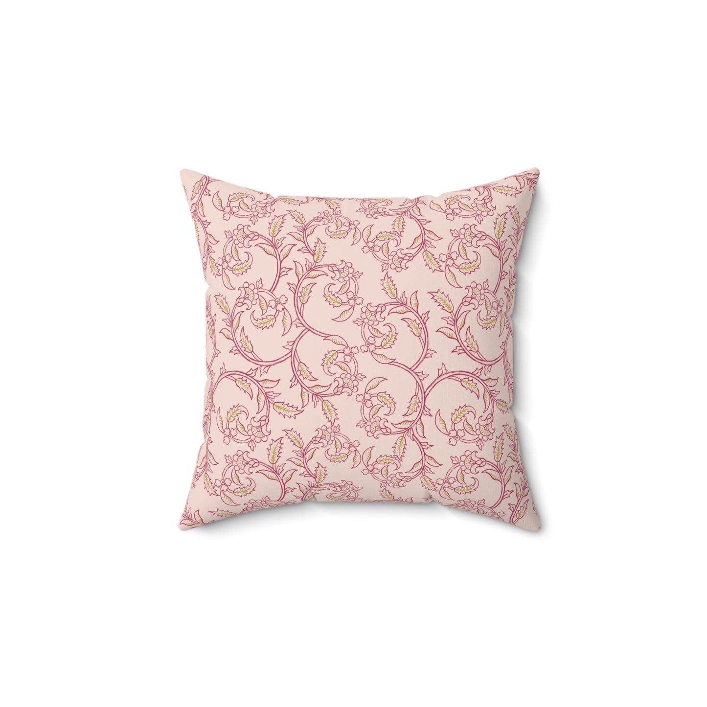 Refined Beauty Floral Orchid Square Accent Throw Pillow