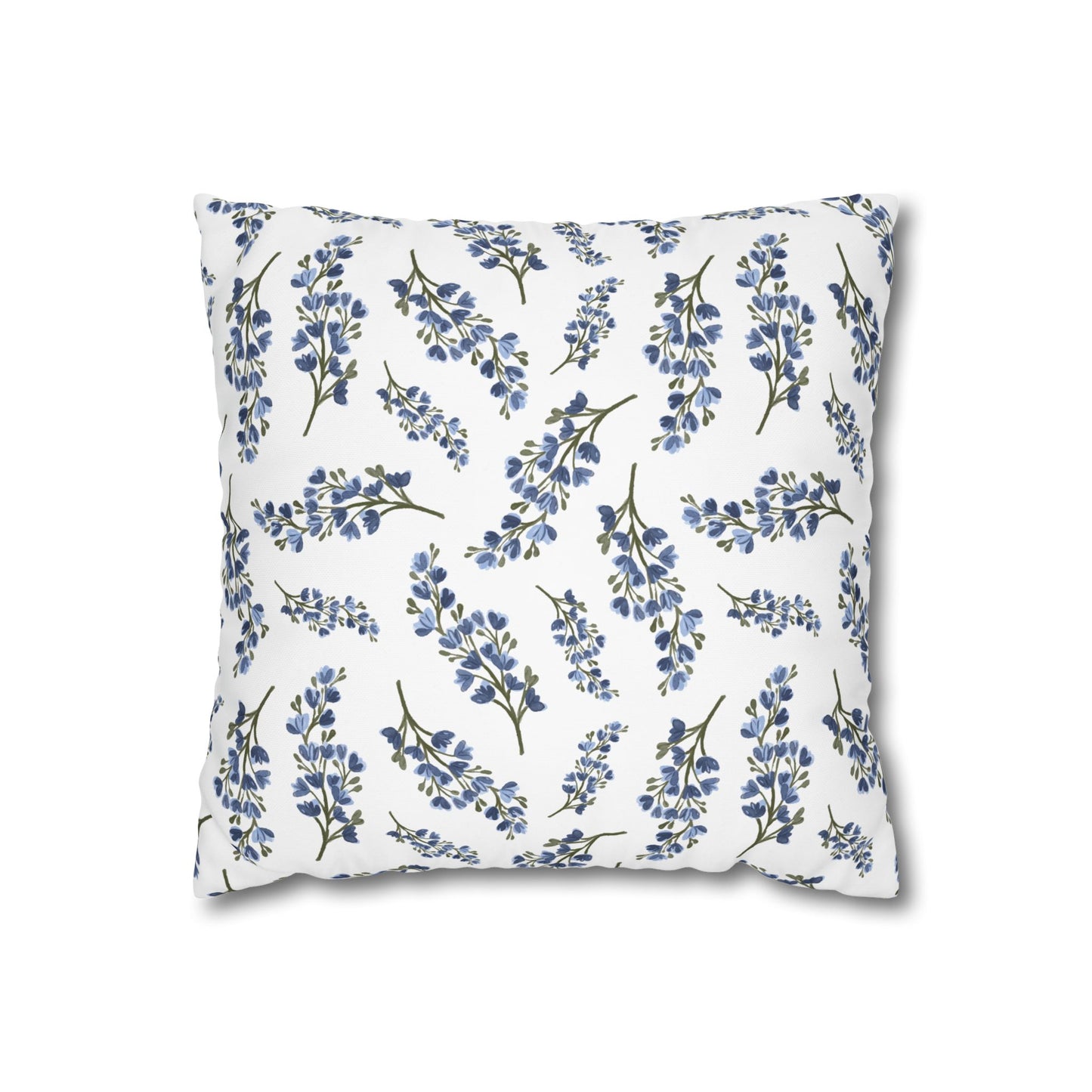 Floral Patterned Throw Pillowcase, Square Decor, Home Accent, Living Room Cushion, Gift for Homeowners, Cozy Decor