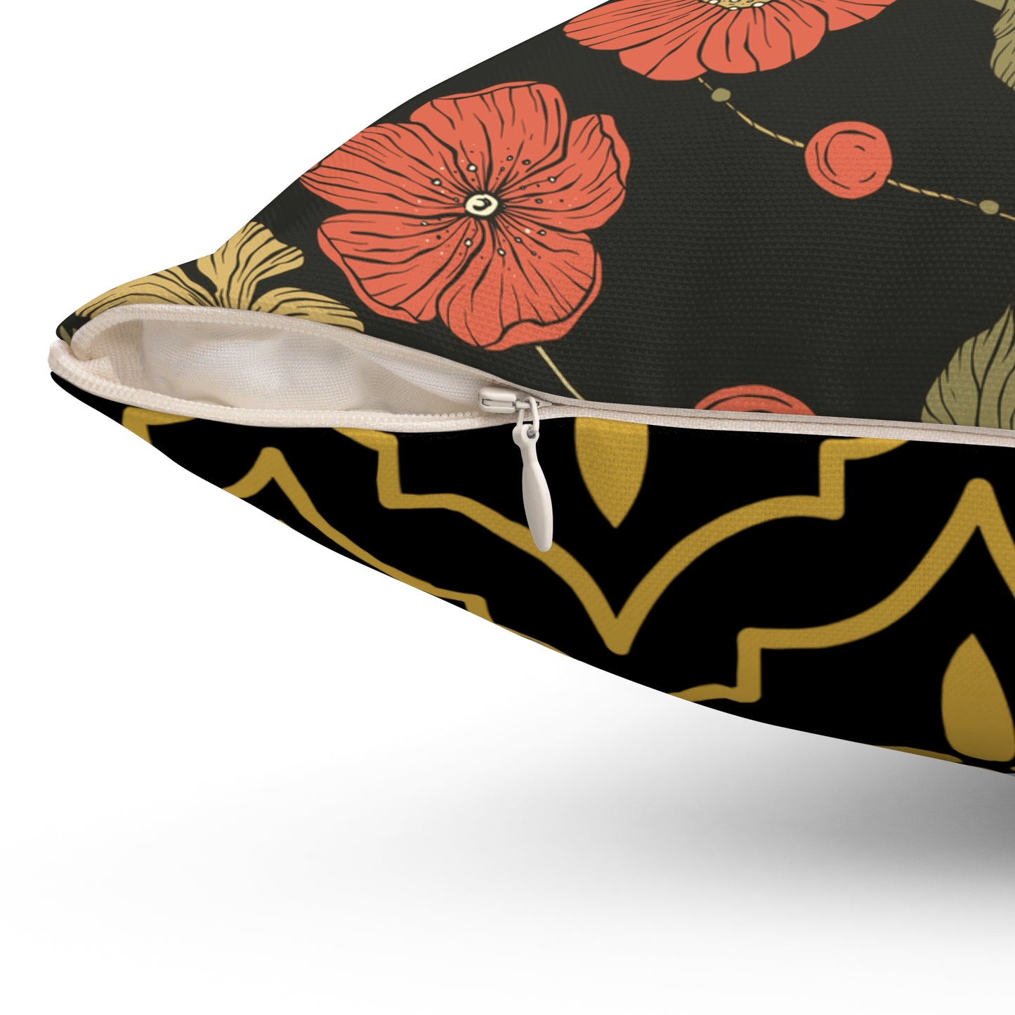 Throw Pillow - Vintage Sparrow with Nesting Twins Design