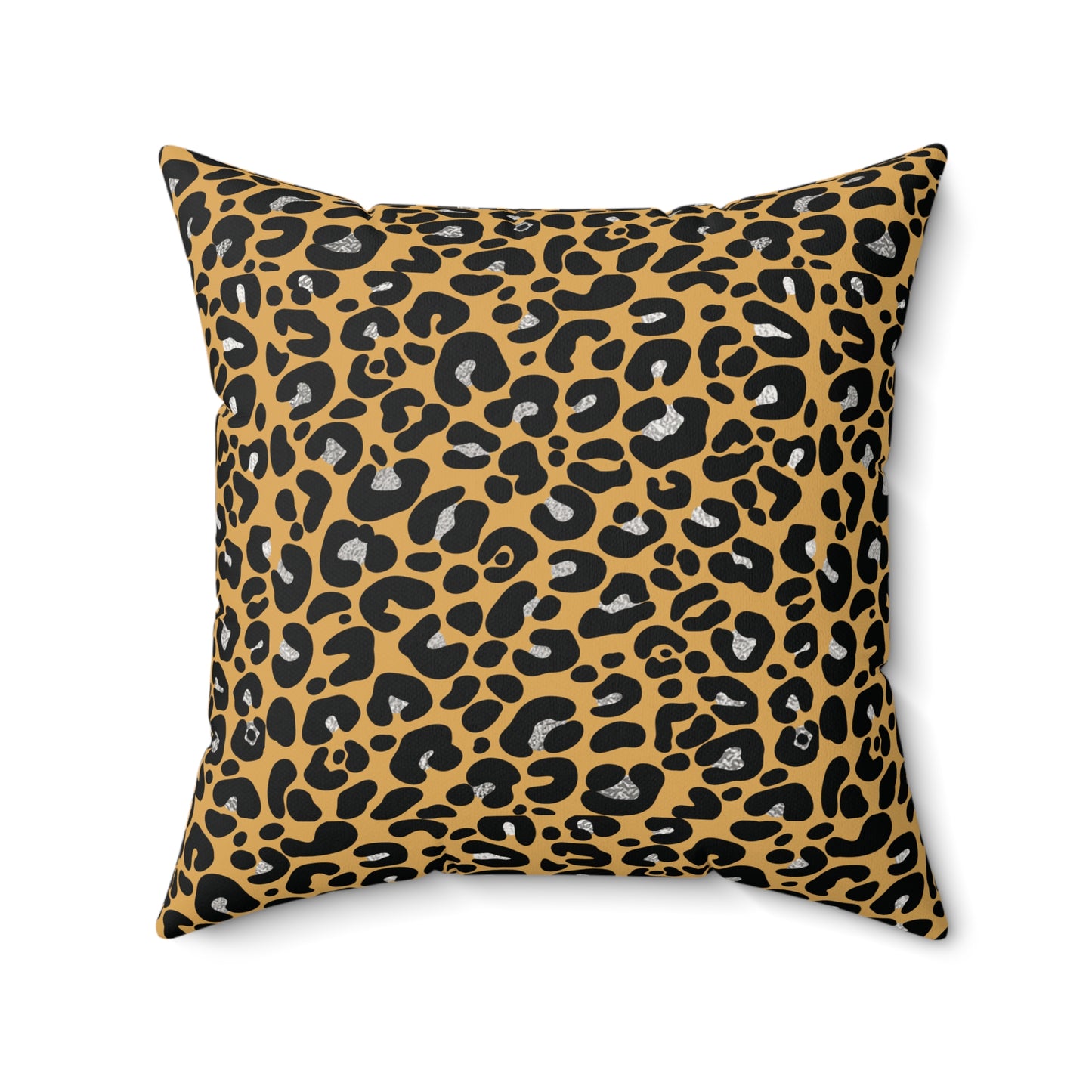 Faux Suede Animal Print Pillow, Jungle Decor, Home Accent, Cat Lovers Gift, Boho Style Throw Cushion, Animal Lover's Home