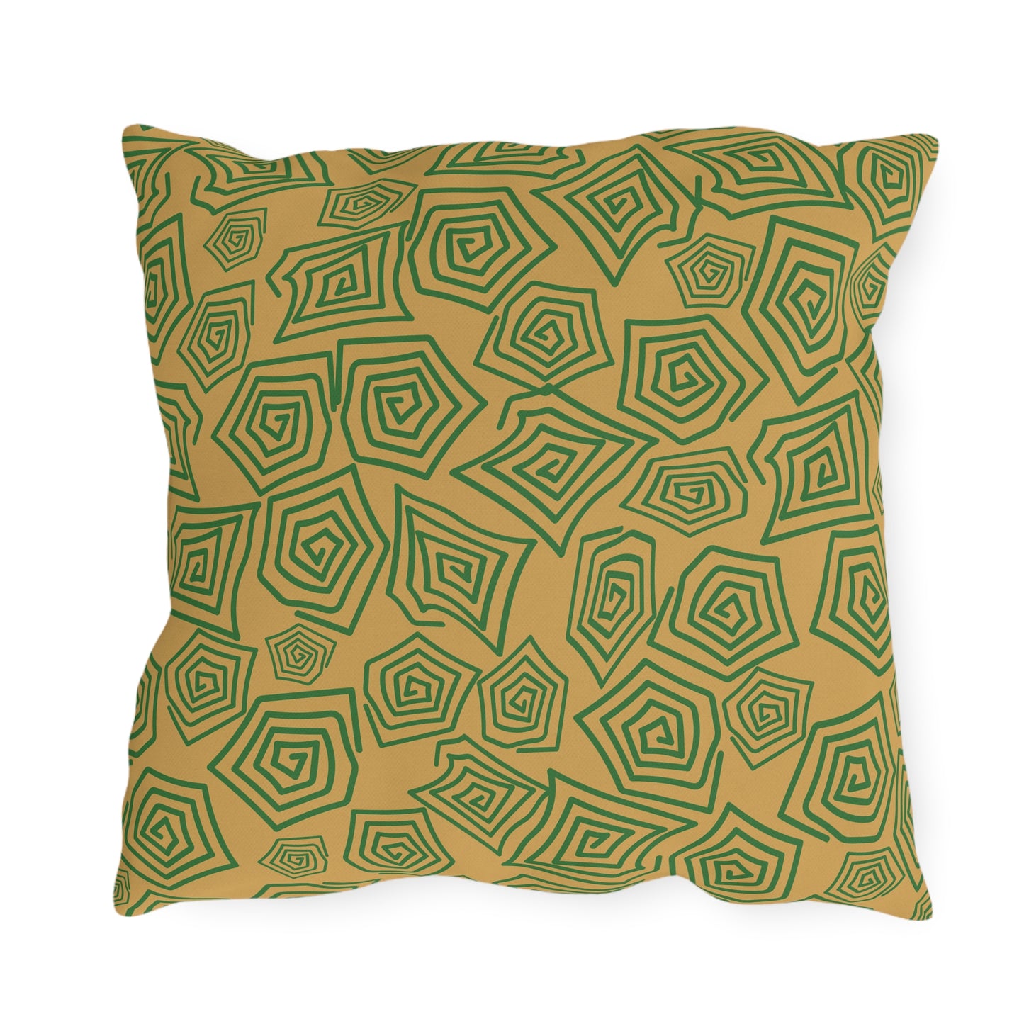 Outdoor Pillows - Rustic and Tribal Sea Turtle Design