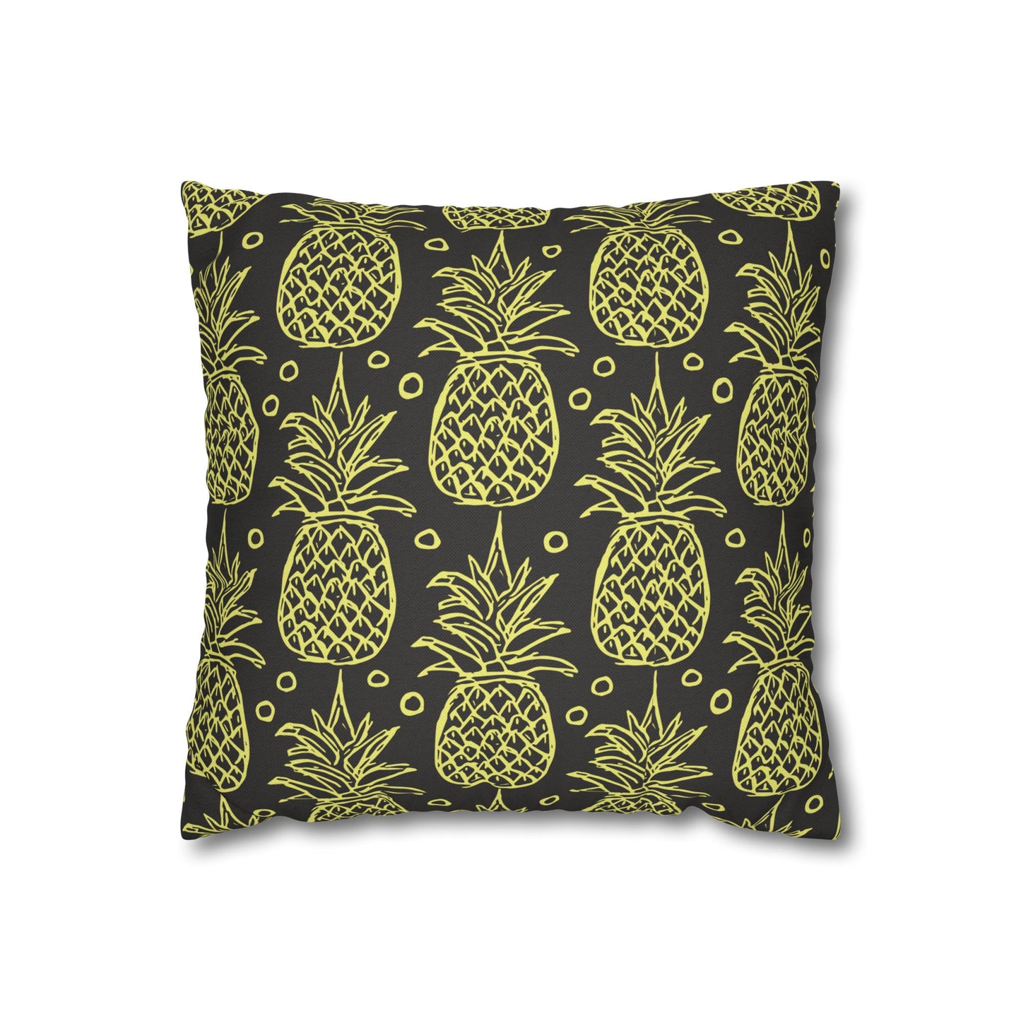 Tropical Pineapple Pillowcase - Cozy Home Decor for Summer, Beach House, Gifts for Friends, Lounge, Hotel Decor