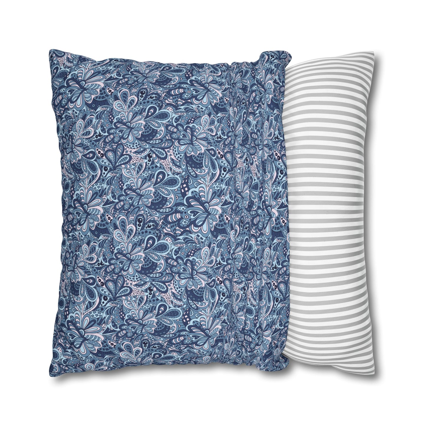 Floral Decorative Pillowcase - Cozy Home Accent, Boho Chic Style, Throw Cushion Cover for Living Room, Bedroom Decor, Gift Idea