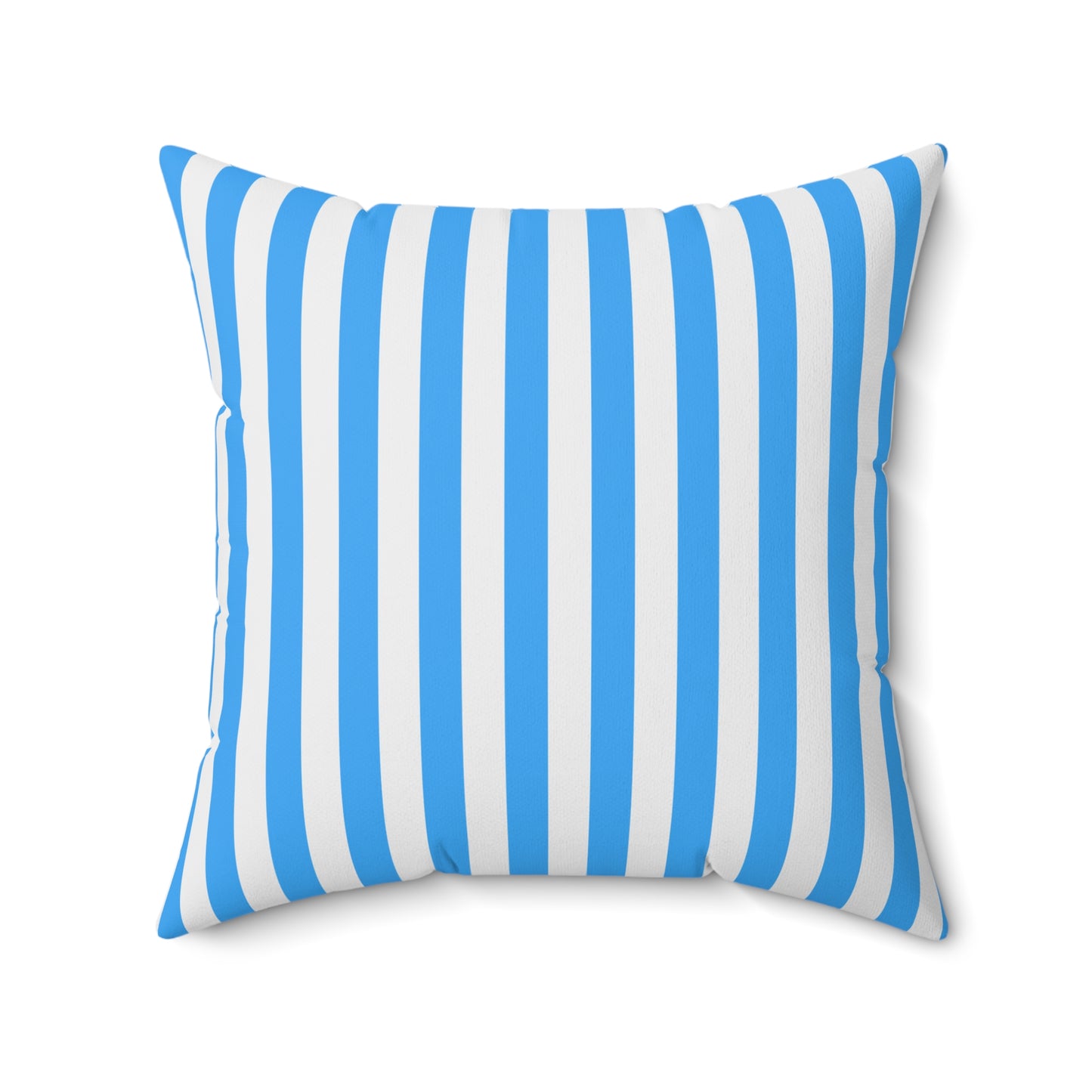 Coastal Decorative Pillow with Starfish & Stripes