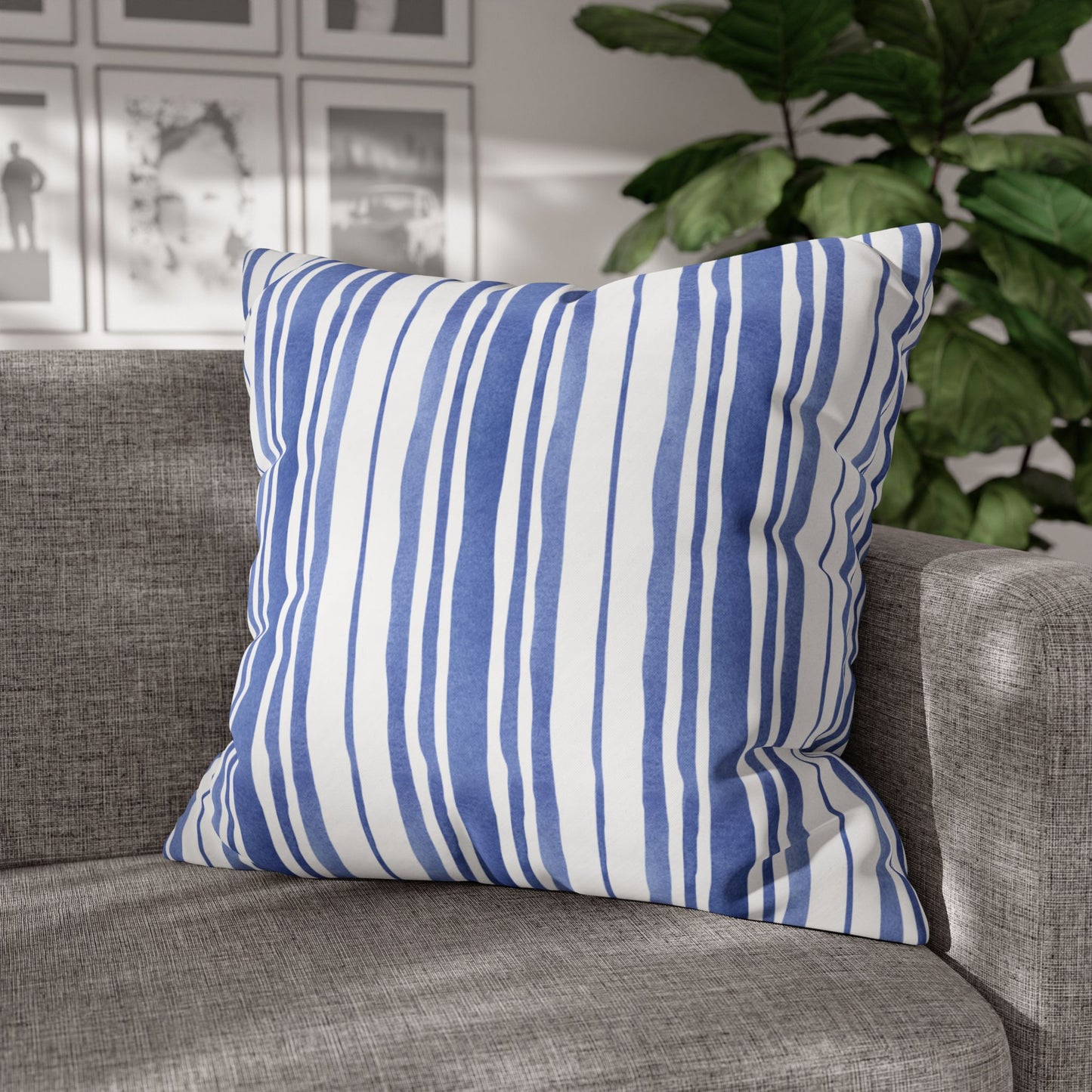 Stylish Striped Throw Pillowcase | Cozy Home Decor, Decorative Toss Pillow, Couch Cushion, Modern Accent Pillow, Gift for Home