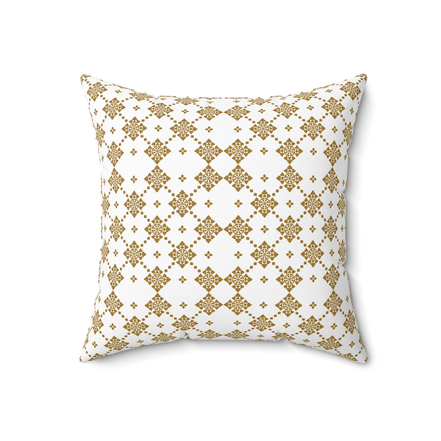 Throw Pillow Songbirds Eating Berries Chic Decorative Throw Pillow, Floral and Geometric Patterns, Cozy Home Accent, Stylish Cushion for Living Room, Unique Gift Idea