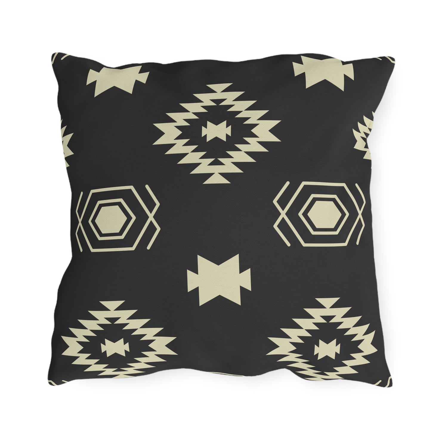 Stylish Outdoor Pillows for Cozy Patios, Penguin Decor, Tribal Pattern Cushion, Summer Accessories, Unique Home Gift