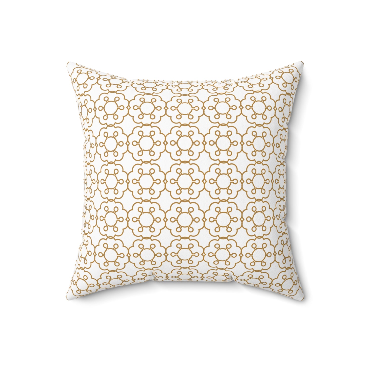 Throw Pillow Flora and Songbirds Eating Berries