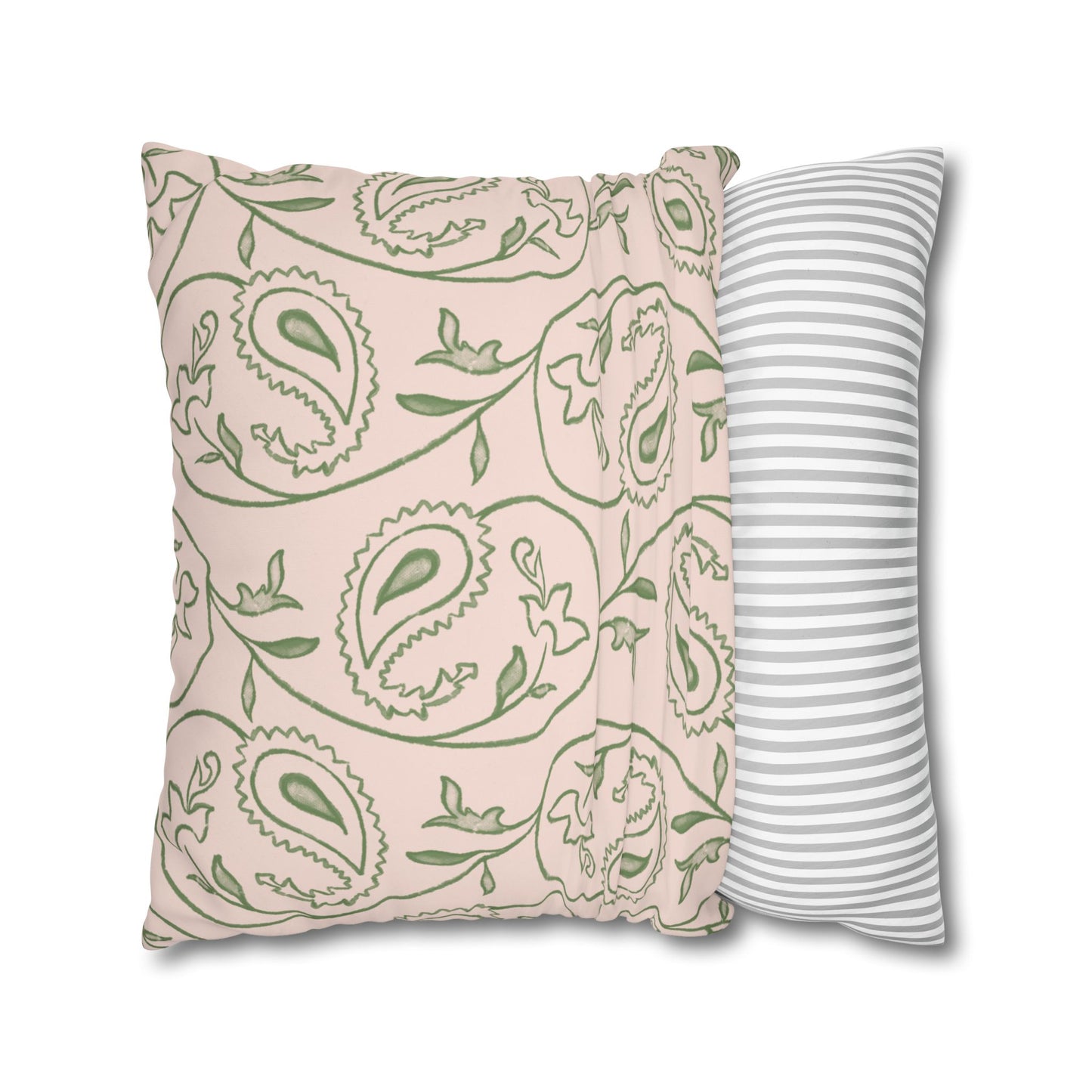 Floral Decorative Pillowcase, Elegant Home Decor, Gift for Her, Cozy Living Room Accent, Pink Orchid Design