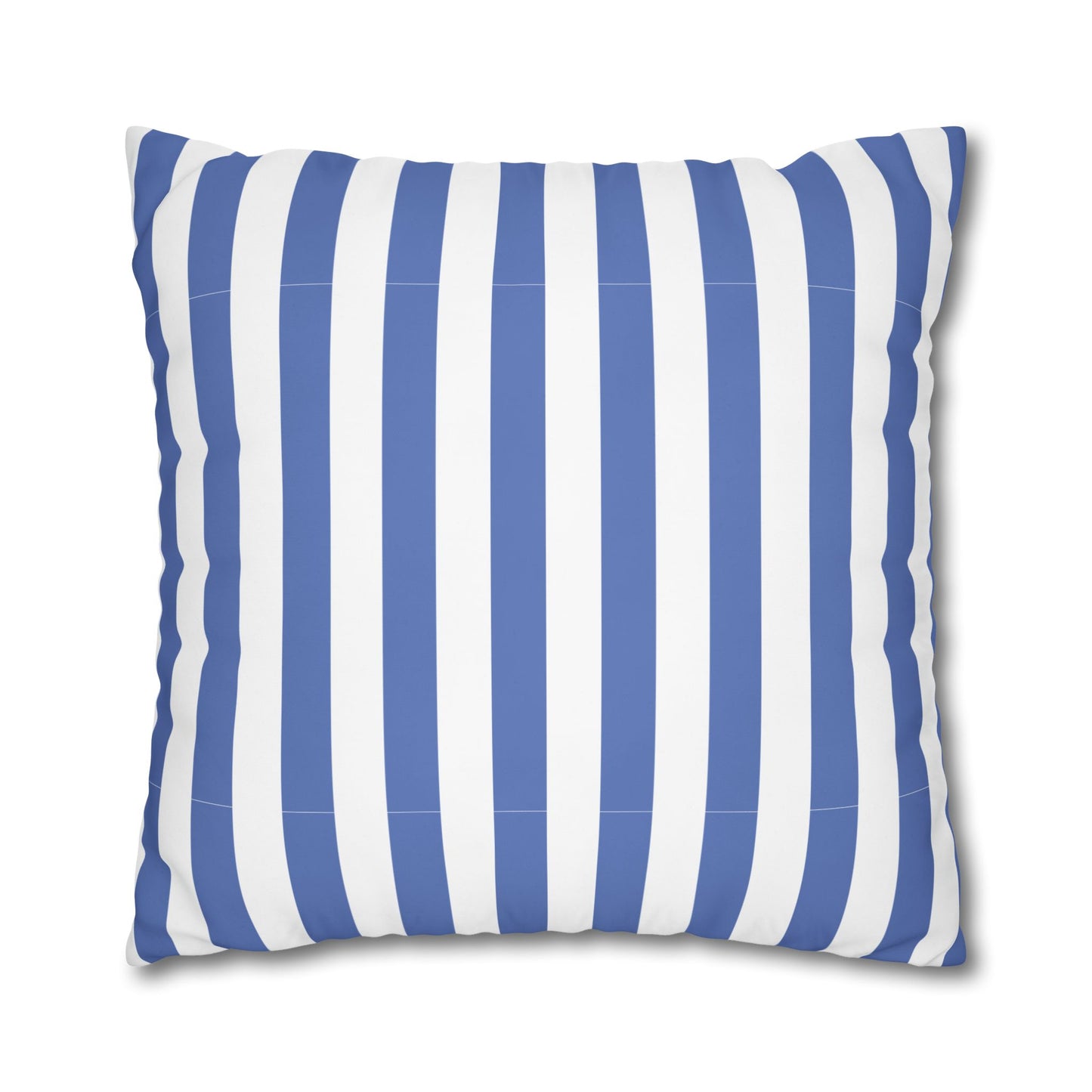 Cozy Striped Throw Pillowcase, Decorative Cushion Cover, Modern Home Decor, Gift for Friends, Nautical Themed Accent