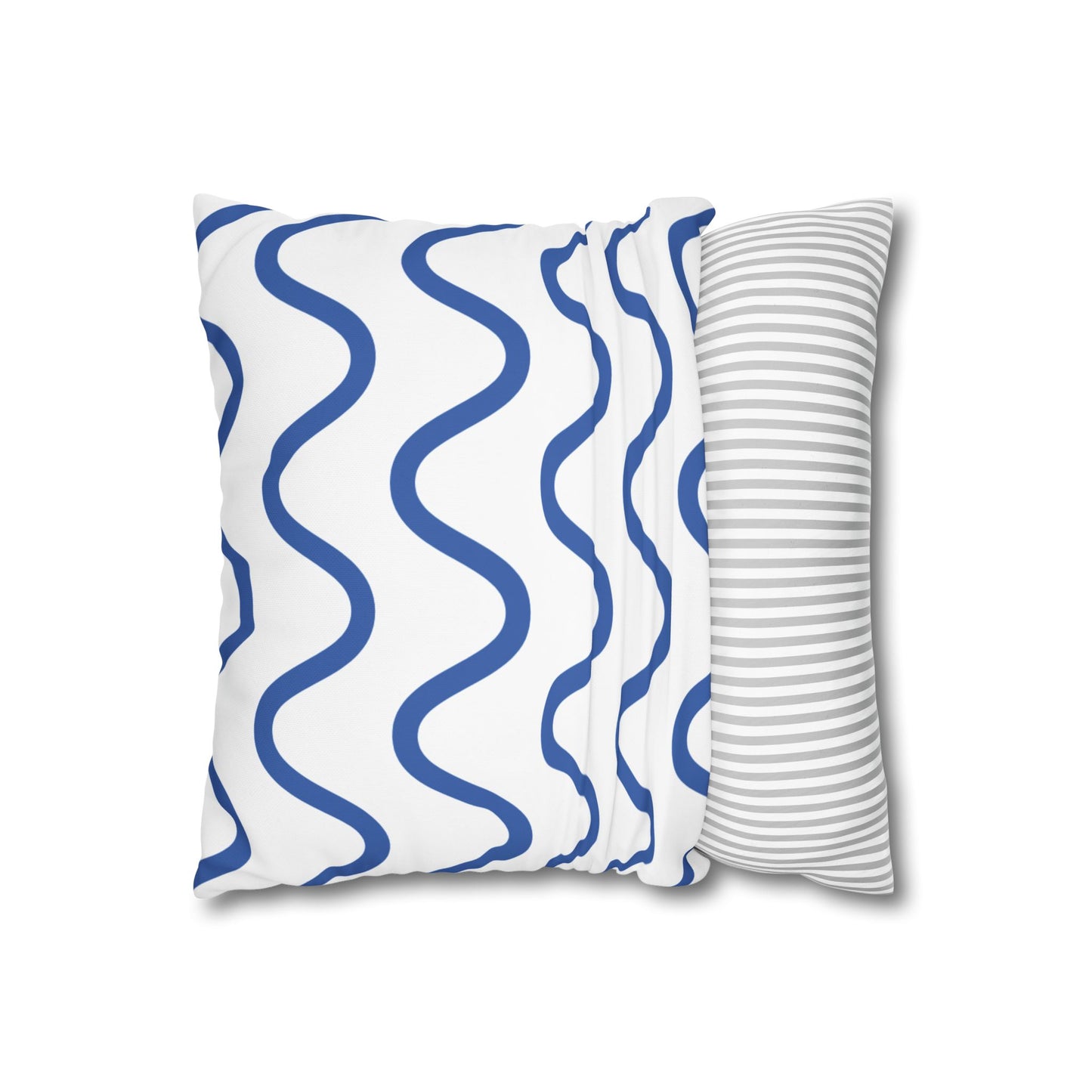 Wave Pattern Decorative Pillowcase | Coastal Vibe, Home Decor, Throw Pillow Cover, Room Accent, Gift for Ocean Lovers