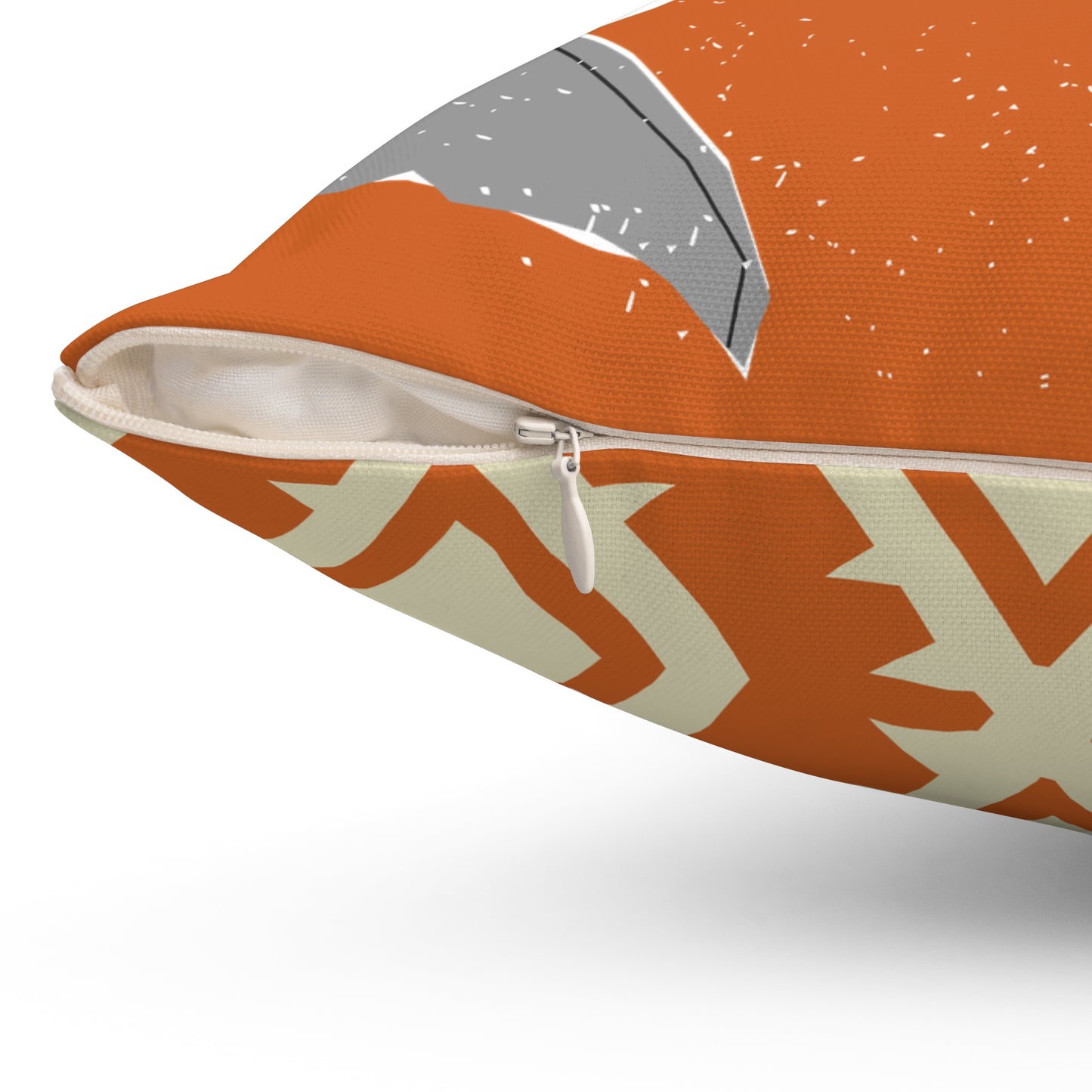 Mary Lillian Sunset Dolphin Throw Pillow – Retro Coastal Bloom