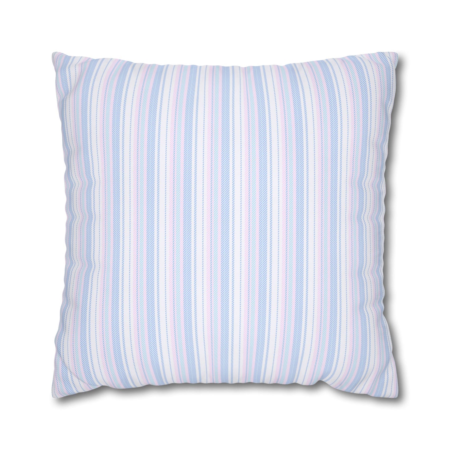 Pastel Striped Throw Pillowcase, Cozy Home Decor, Modern Cushion Cover, Stylish Living Room Accent, Birthday Gift, Soft Furniture Accessory