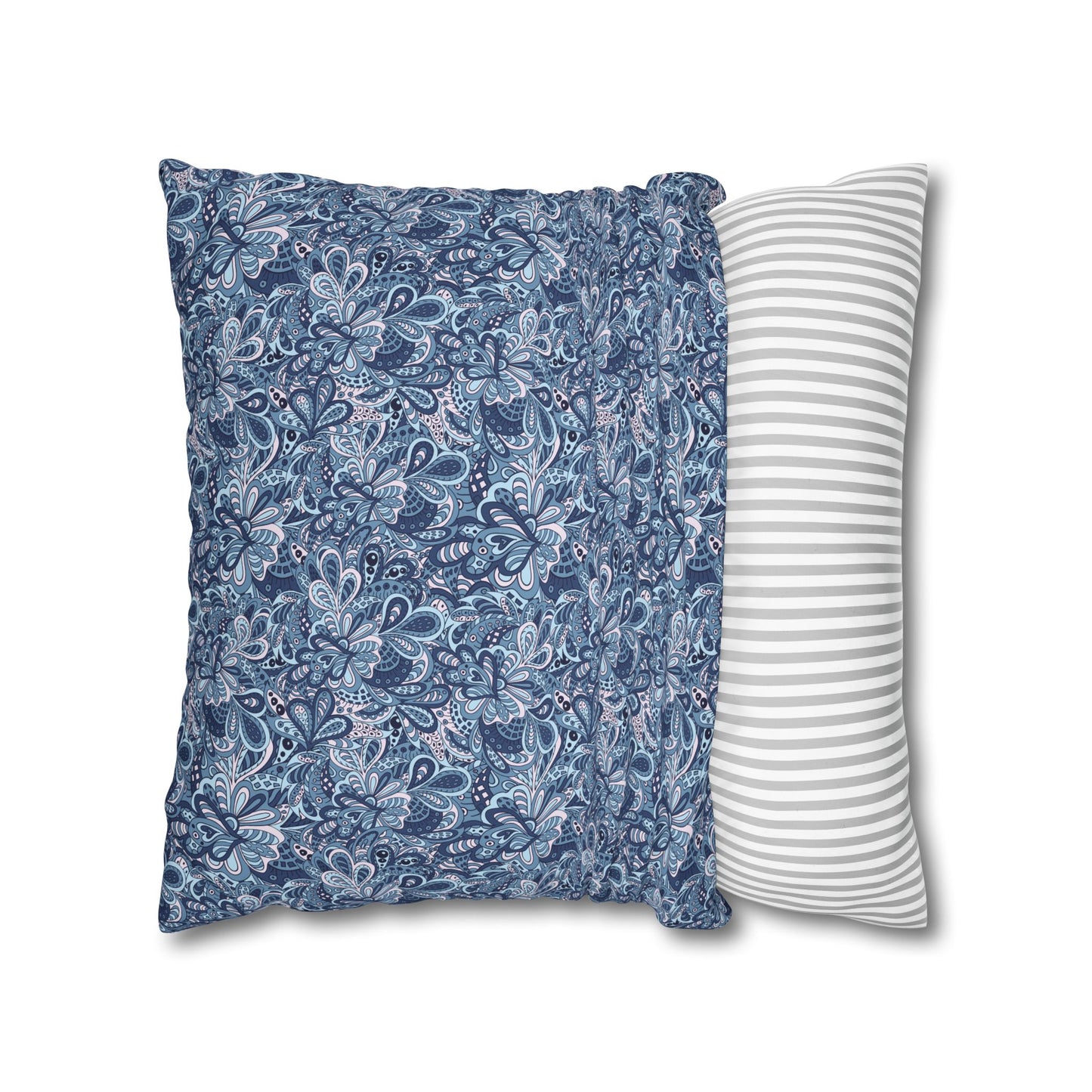 Floral Decorative Pillowcase - Cozy Home Accent, Boho Chic Style, Throw Cushion Cover for Living Room, Bedroom Decor, Gift Idea