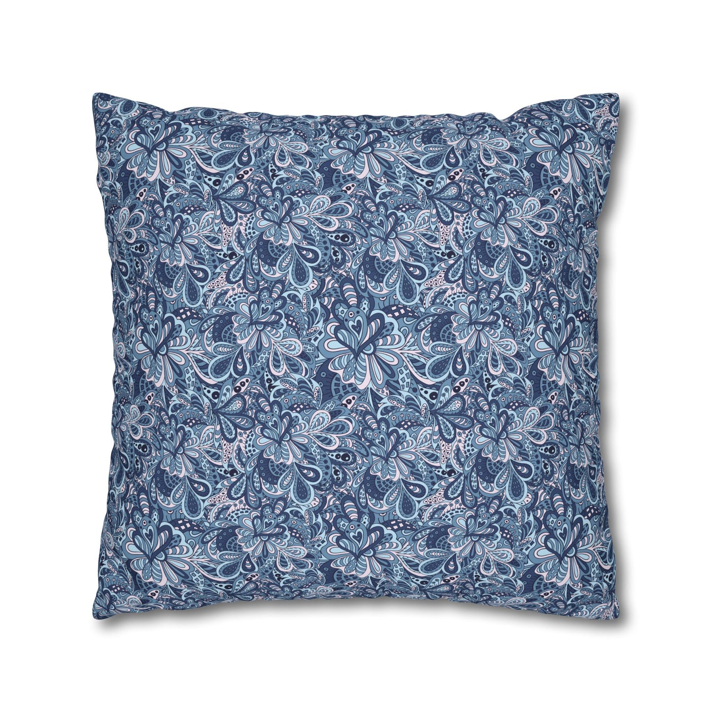 Floral Decorative Pillowcase - Cozy Home Accent, Boho Chic Style, Throw Cushion Cover for Living Room, Bedroom Decor, Gift Idea