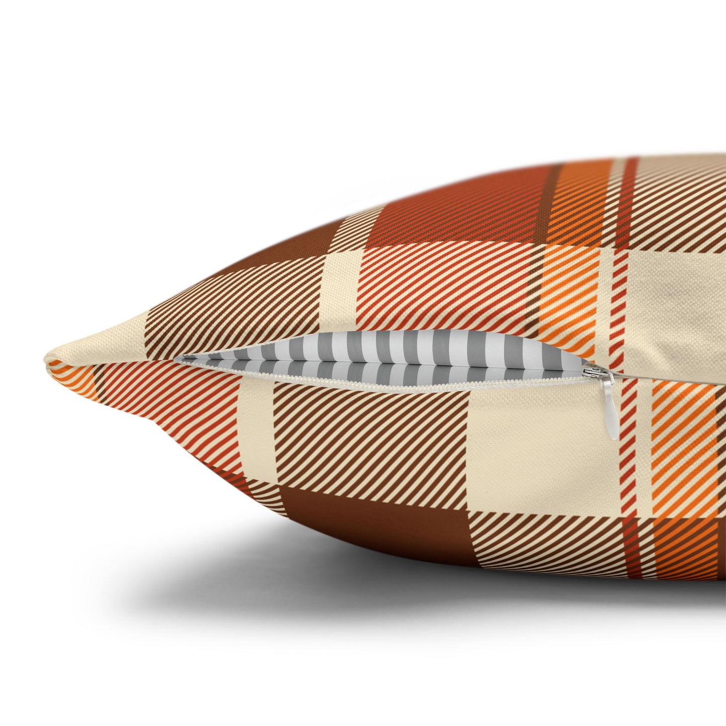 Cozy Plaid Pillowcase for Fall Decor, Home Accent, Gift for Her, Seasonal Decoration, Couch Accessory