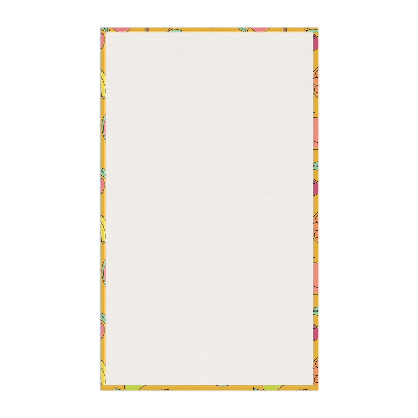 Fruitful Whimsy: A Tea Towel Delight - Yellow - FWTT