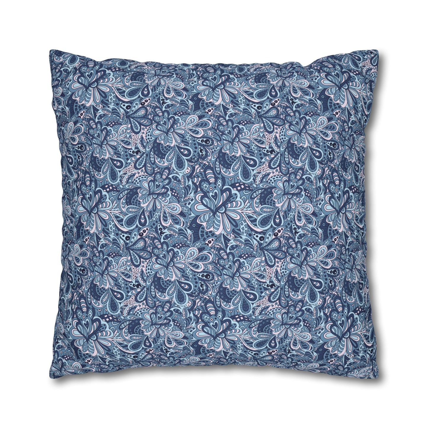 Floral Decorative Pillowcase - Cozy Home Accent, Boho Chic Style, Throw Cushion Cover for Living Room, Bedroom Decor, Gift Idea