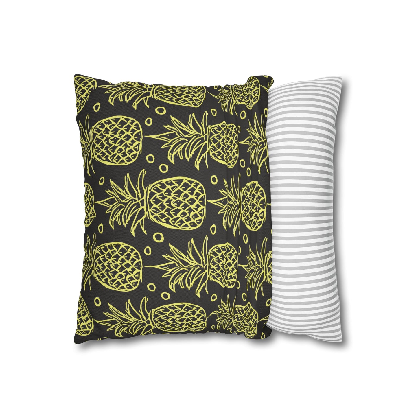 Tropical Pineapple Pillowcase - Cozy Home Decor for Summer, Beach House, Gifts for Friends, Lounge, Hotel Decor