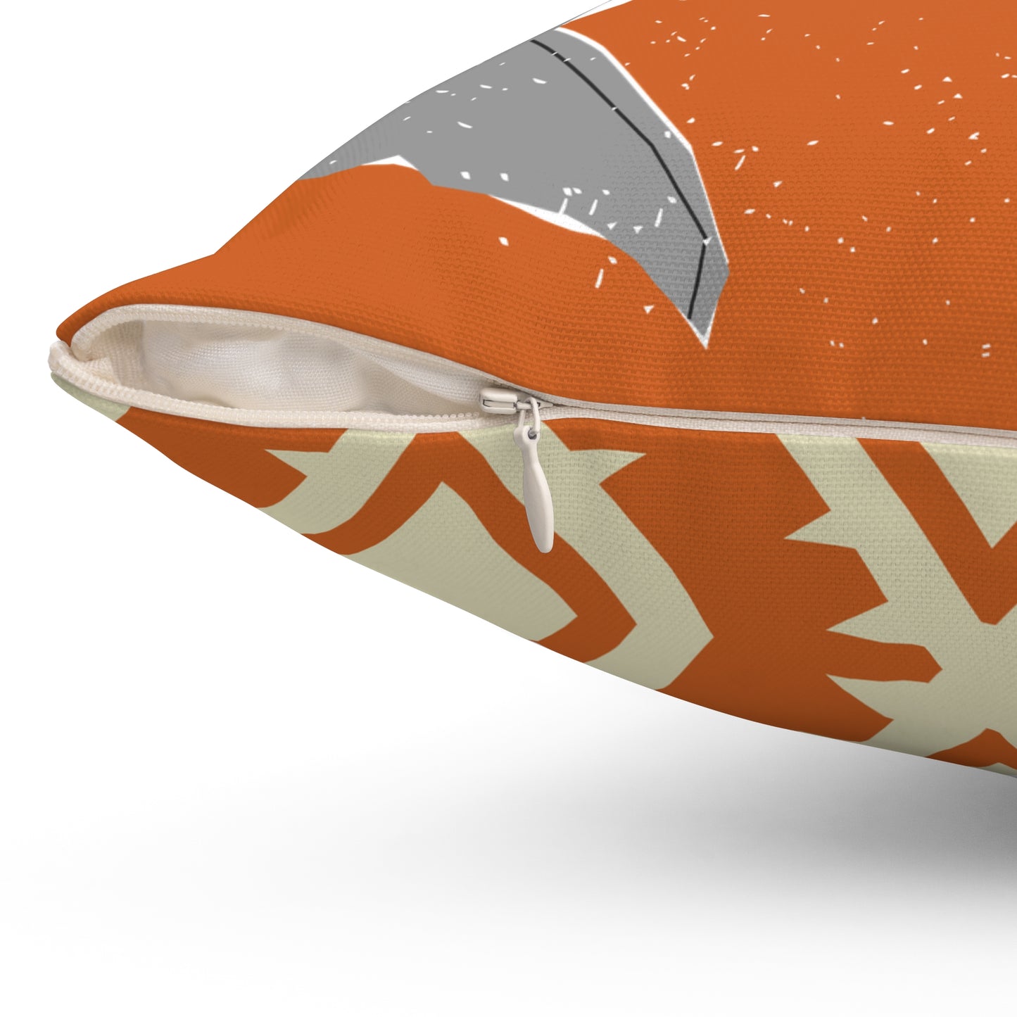 Mary Lillian Sunset Dolphin Throw Pillow – Retro Coastal Bloom