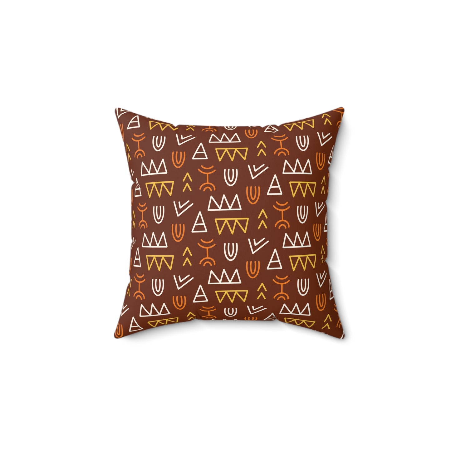 Desert Fox - Coyote Boho Accent Pillow - Southwestern and Tribal-Inspired Boho Style