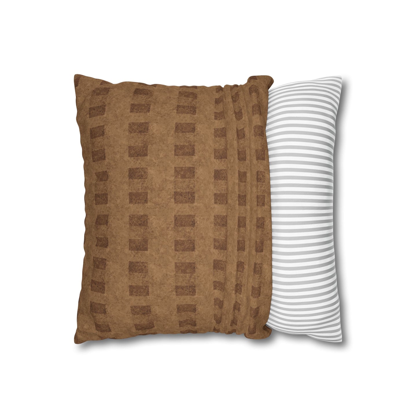 Nature-Inspired Dragonfly and Friends in Earthy Colors Decorative Pillowcase