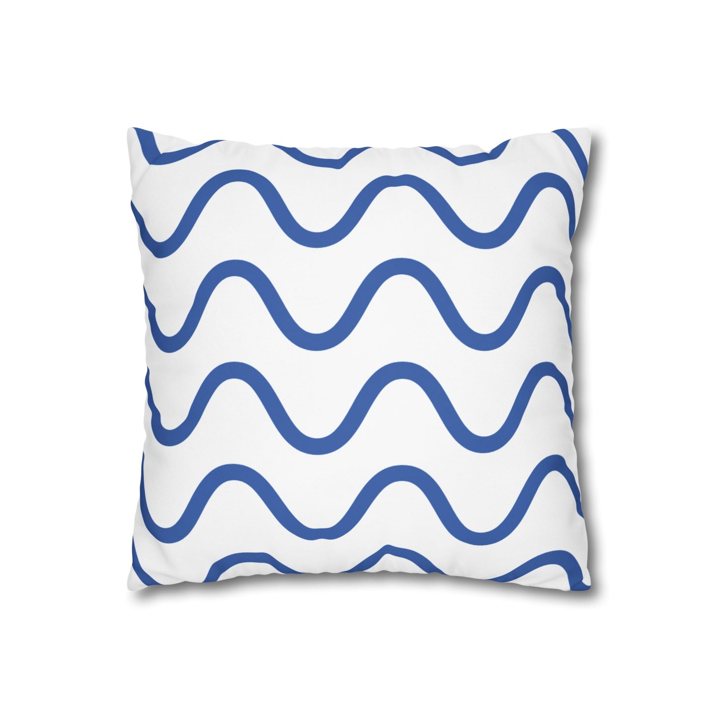 Wave Pattern Decorative Pillowcase | Coastal Vibe, Home Decor, Throw Pillow Cover, Room Accent, Gift for Ocean Lovers
