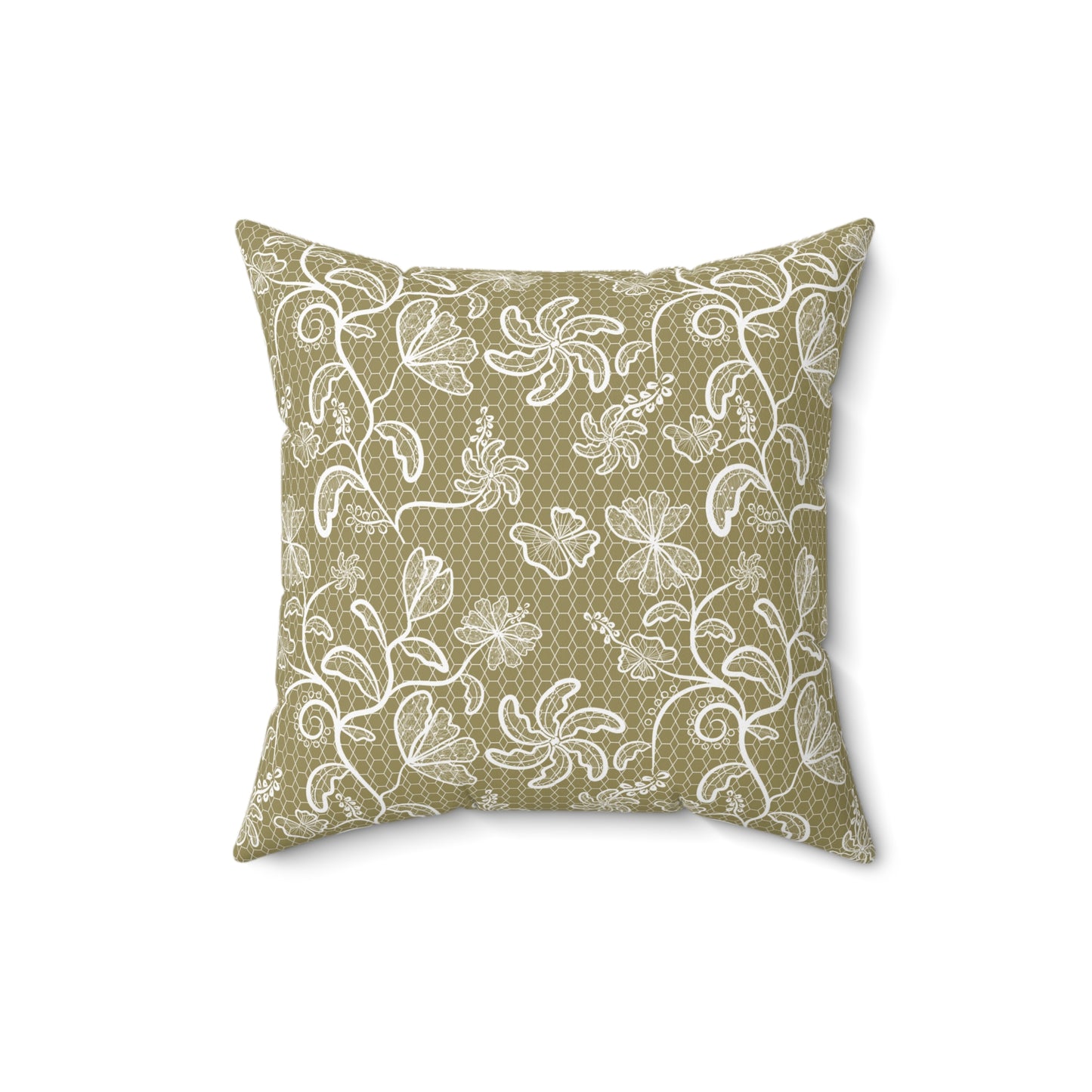 Throw Pillow Flying Sparrow with Nesting Twins Boho Floral Square Pillow, Cozy Home Decor, Gift for Friends, Couch Cushion, Nature-Inspired Accent, Living Room Comfort