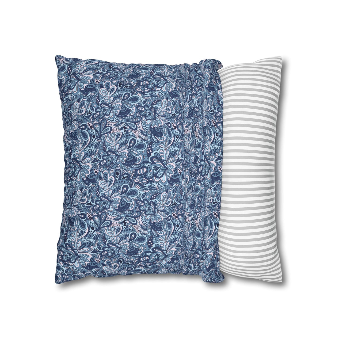 Floral Decorative Pillowcase - Cozy Home Accent, Boho Chic Style, Throw Cushion Cover for Living Room, Bedroom Decor, Gift Idea