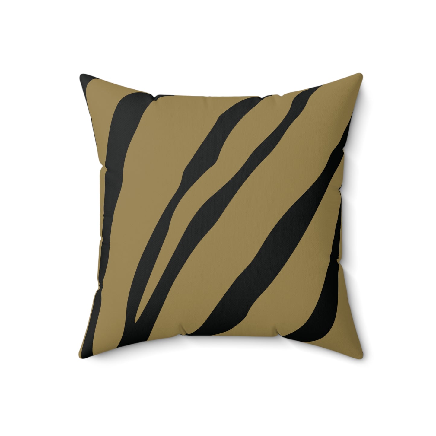 Tropical Rustic Animal Print Pillow, Elephant Decor, Tiger Stripe Cushion, Bohemian Home Accent, Wildlife Throw Pillow