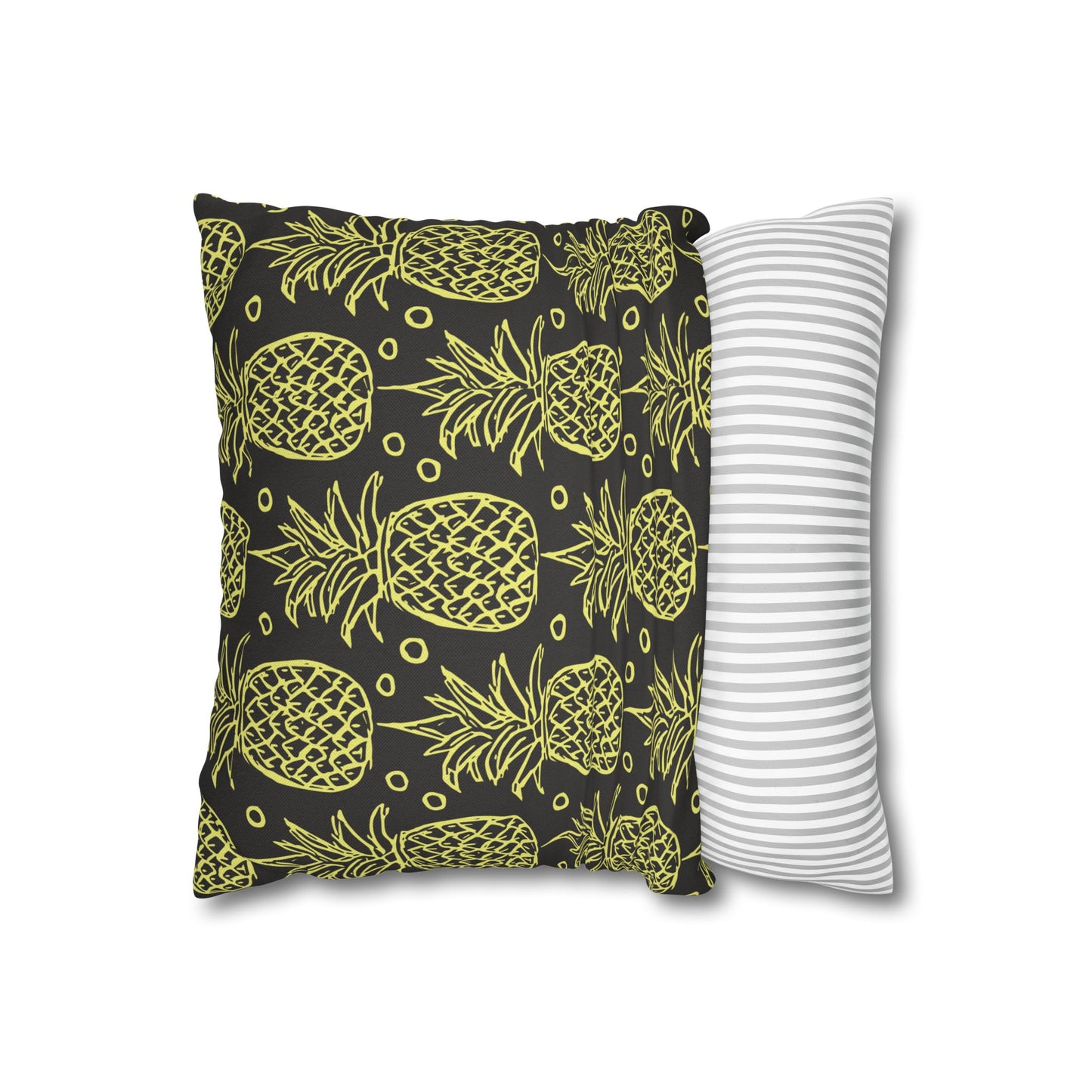 Tropical Pineapple Pillowcase - Cozy Home Decor for Summer, Beach House, Gifts for Friends, Lounge, Hotel Decor